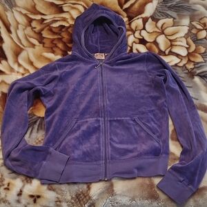 Kids Purple Hoodie Jacket